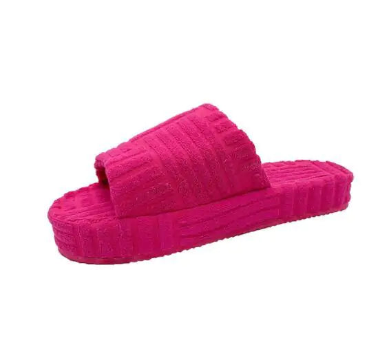 Ladies' Plush Casual Slippers - Tech genius & freaks