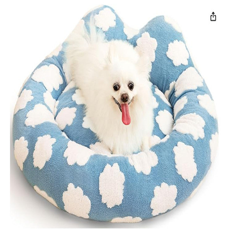 Dog house cat house pet round cat house four seasons universal warm pet house - Tech genius & freaks