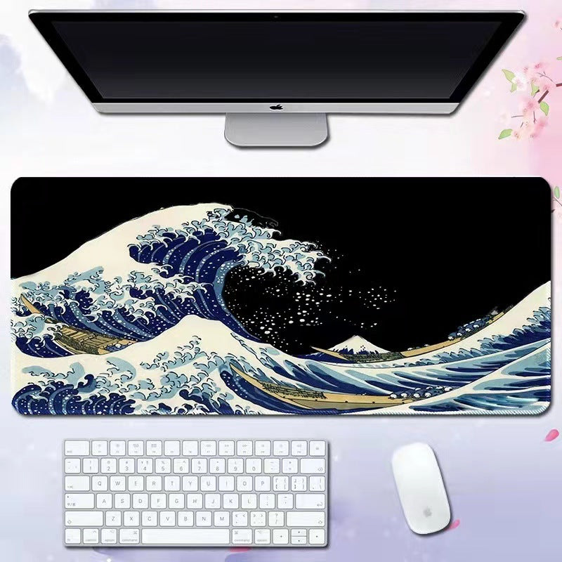 Wave mouse pad advertising game keyboard pad desk pad - Tech genius & freaks