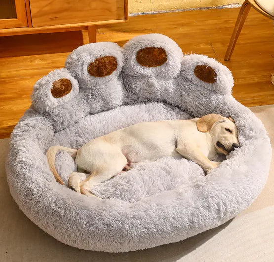 Cozy Fleece Dog Bed for Medium & Large Pets - Tech genius & freaks