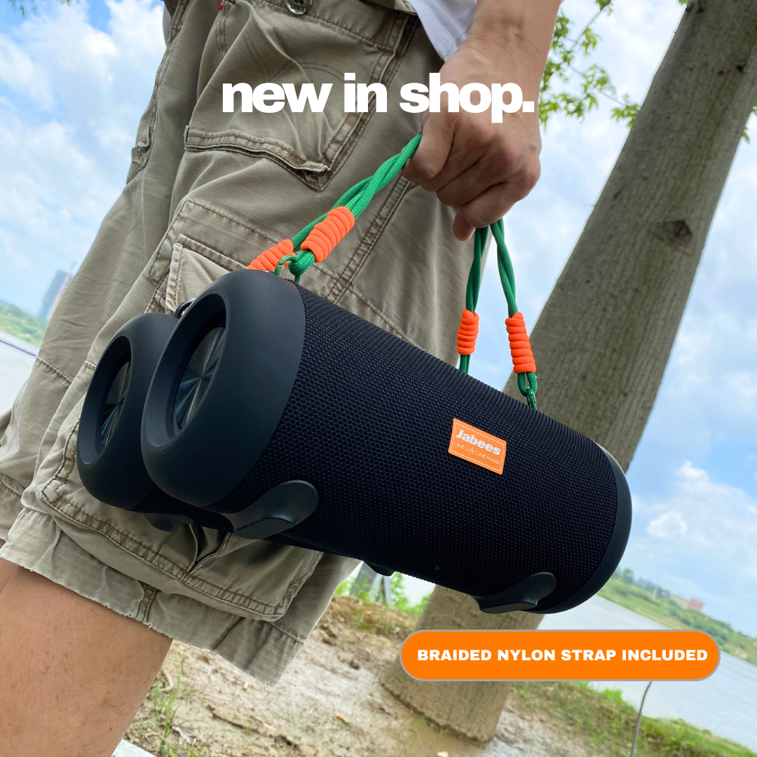 WHALE Bluetooth IPX7 Waterproof Outdoor Speaker, 30W Sound, USB Charge Out. - Tech genius & freaks