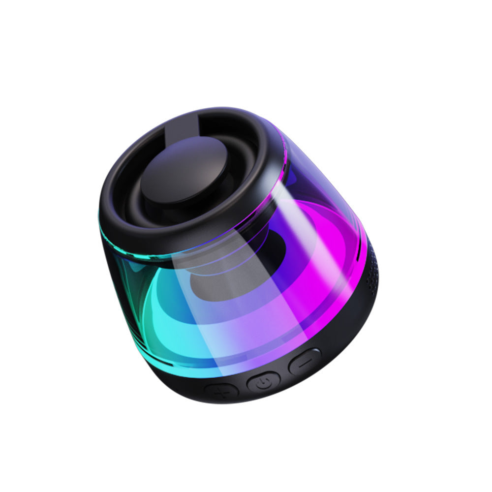 Magnetic Speaker Phone Holder Portable RGB Light Bluetooth Speaker Subwoofer Outdoor TWS Speaker - Tech genius & freaks