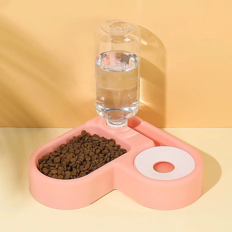 Pet bowls save space reduce flipping wet mouth cat bowls pet automatic water dispensers pet food bowls dog bowls - Tech genius & freaks