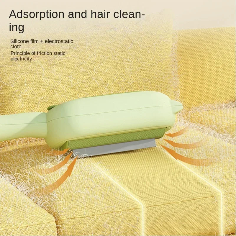 Cat Hair Cleaner, Pet Hair Removal Brush, Sticky Carpet, Sofa Cleaning Products pet accessories pet hair remover dog brush - Tech genius & freaks