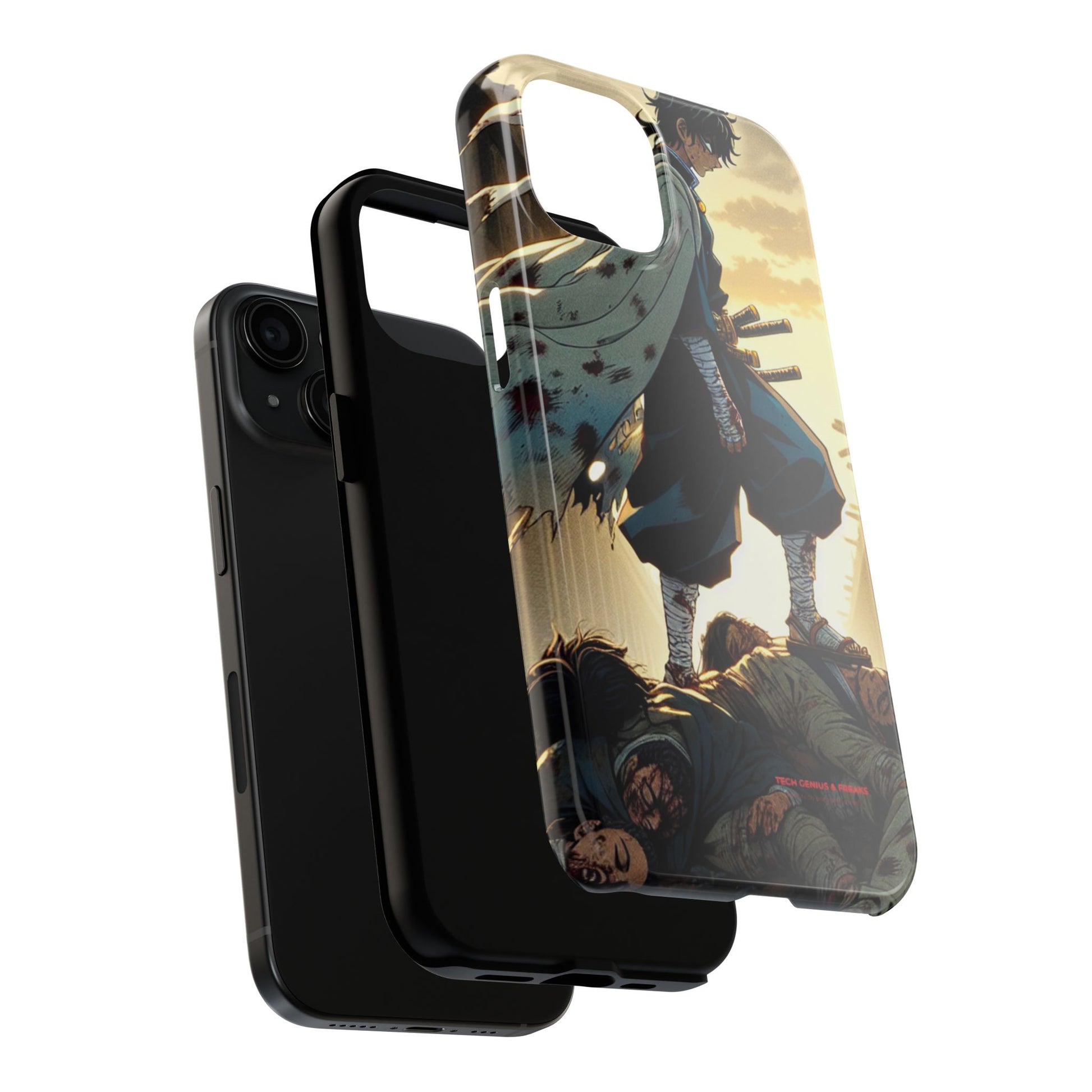 Phone Case - Anime Loner Design - Tech genius & freaks