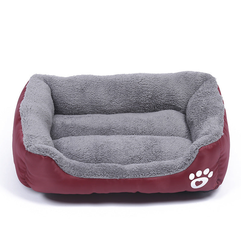 New, soft, and cozy fleece pet bed. Waterproof bottom. Suitable for small, medium & large pets. Keeps pets warm. - Tech genius & freaks