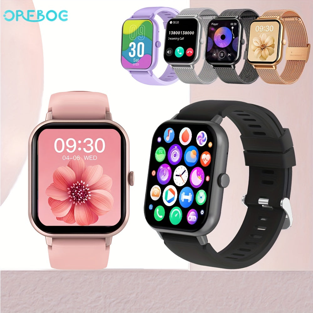 183 Full Touch Smartwatch, 100 Sport Modes, AI Control, for Android/iOS. - Tech genius & freaks