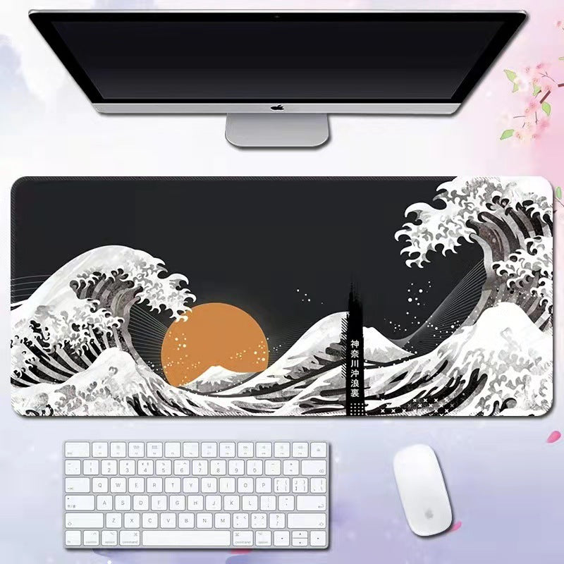 Wave mouse pad advertising game keyboard pad desk pad - Tech genius & freaks