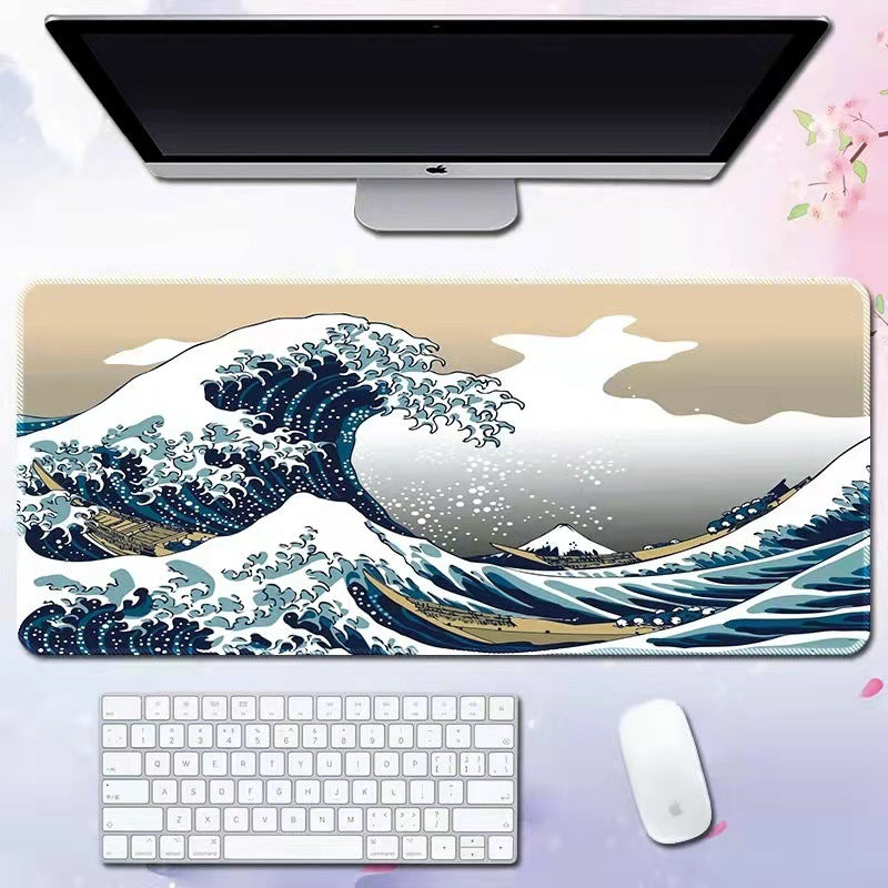 Wave mouse pad advertising game keyboard pad desk pad - Tech genius & freaks