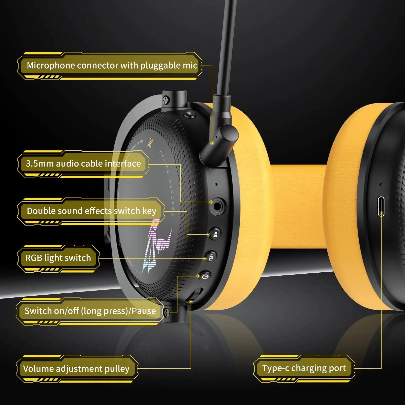 Elite Gamer Wireless Headset - Tech genius & freaks