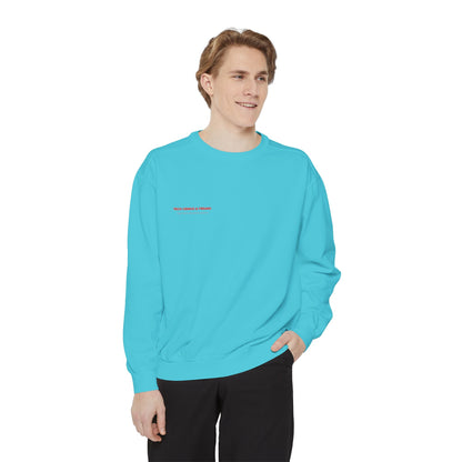 Unisex Garment-Dyed Sweatshirt - Tech genius & freaks