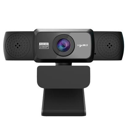 1080P high-definition computer camera with 360 degree rotatable video conferencing and live streaming of online courses - Tech genius & freaks