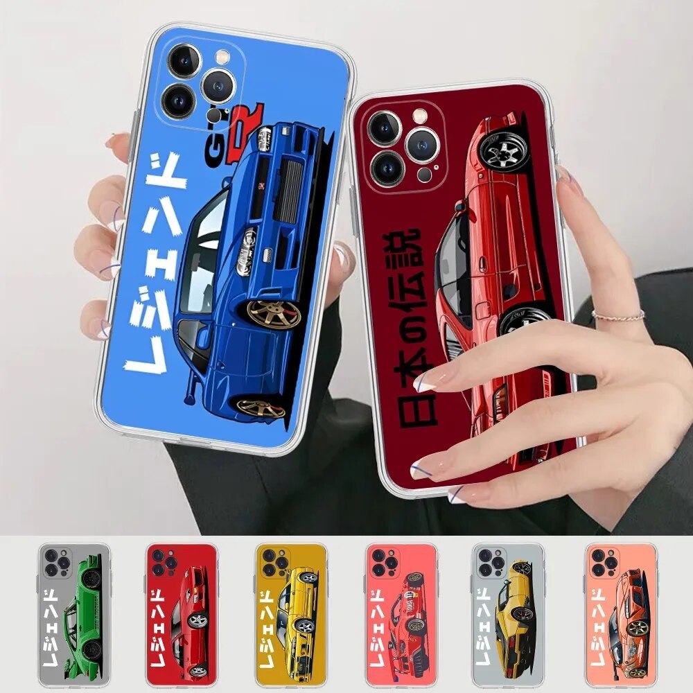 Suitable for iPhone 15 new Japanese car phone cases - Tech genius & freaks