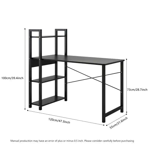 Versatile Steel Computer Desk - Tech genius & freaks