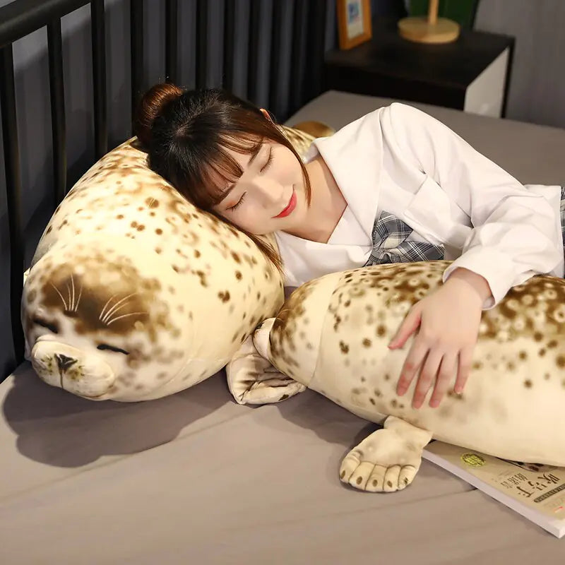 Cuddly Sea Lion Plush Pillow - Tech genius & freaks