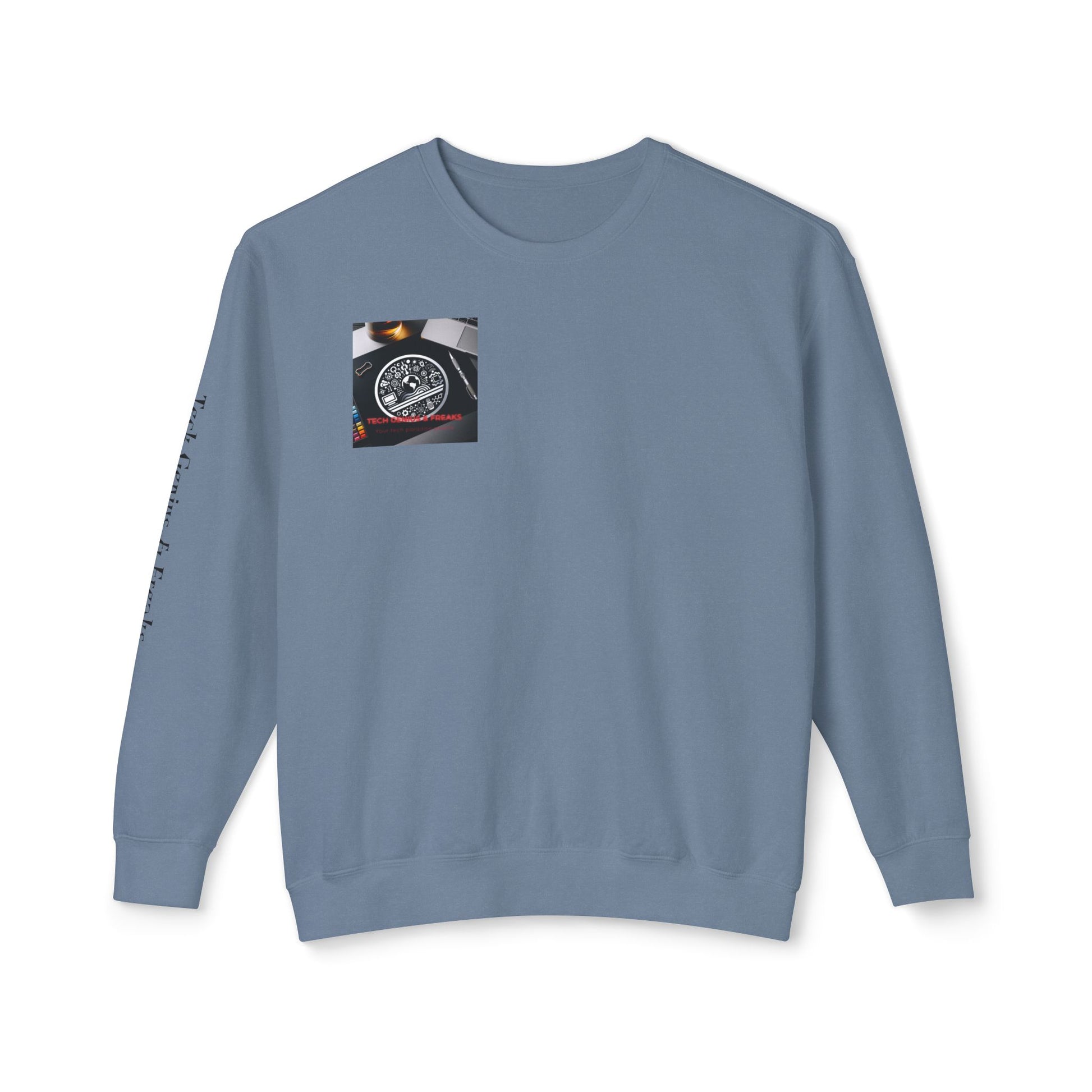 Unisex Lightweight Crewneck Sweatshirt - Tech genius & freaks