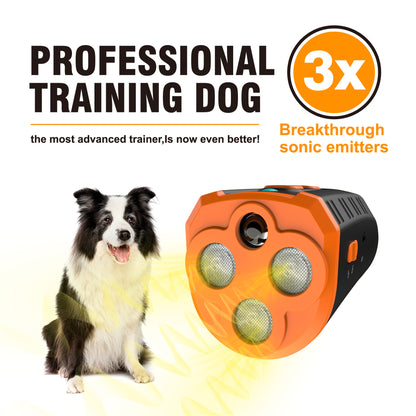 Handheld Ultrasonic Dog Trainer Portable Barking Stopper Dog Repellent Pet Training Supplies - Tech genius & freaks