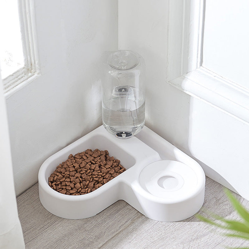 Pet bowls save space reduce flipping wet mouth cat bowls pet automatic water dispensers pet food bowls dog bowls - Tech genius & freaks