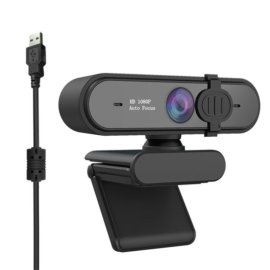 Computer camera with 5 million AF and 1080P autofocus for business video conferencing and online courses - Tech genius & freaks