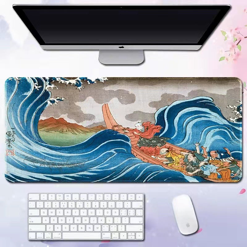 Wave mouse pad advertising game keyboard pad desk pad - Tech genius & freaks