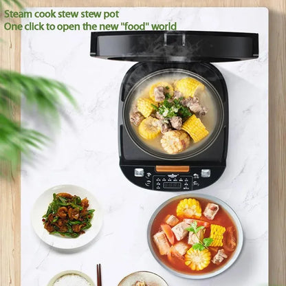 5L Household Rice Cooker Intelligent Appointment Timing Heating Rice Cooker High-fire Fast Cooking Multi-function Rice Cooker - Tech genius & freaks