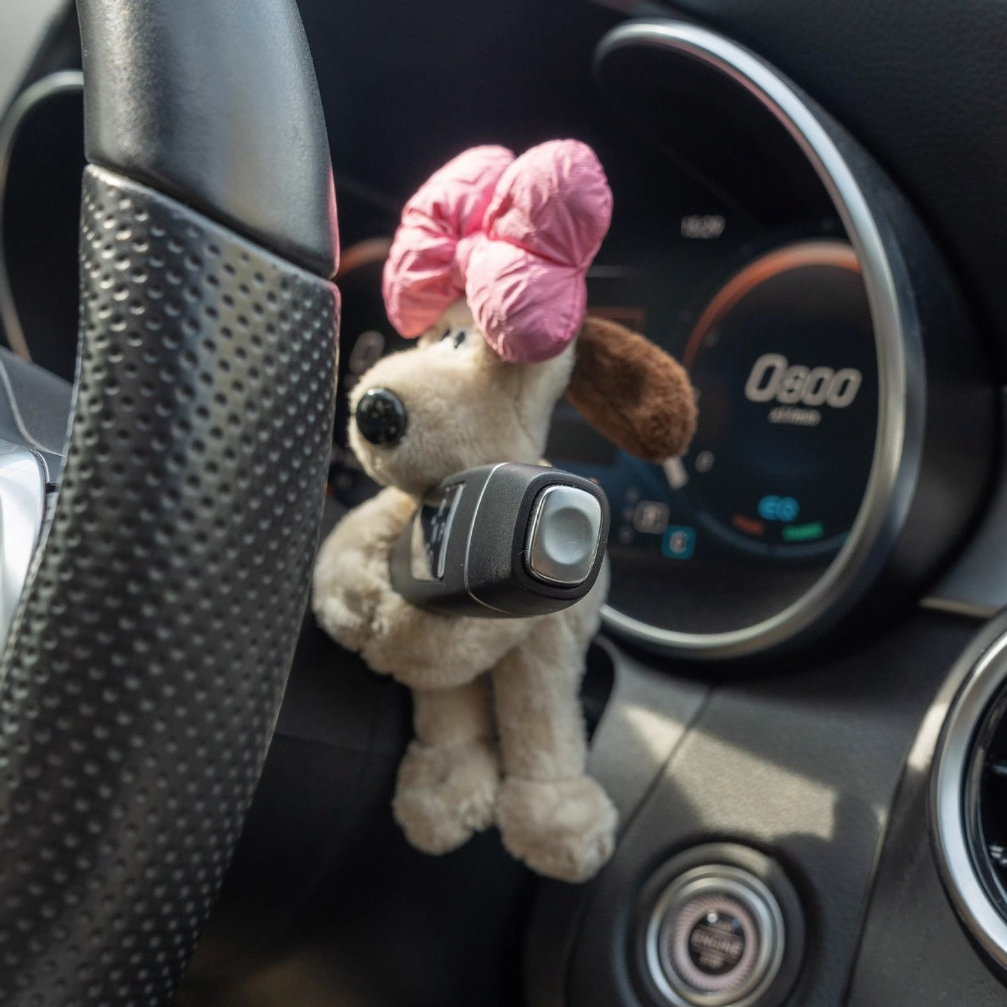 Car small ornaments cute head dog plush doll sentimental car interior decoration supplies - Tech genius & freaks