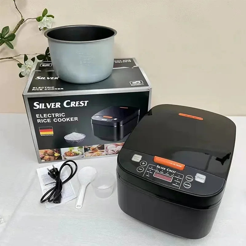 5L Household Rice Cooker Intelligent Appointment Timing Heating Rice Cooker High-fire Fast Cooking Multi-function Rice Cooker - Tech genius & freaks