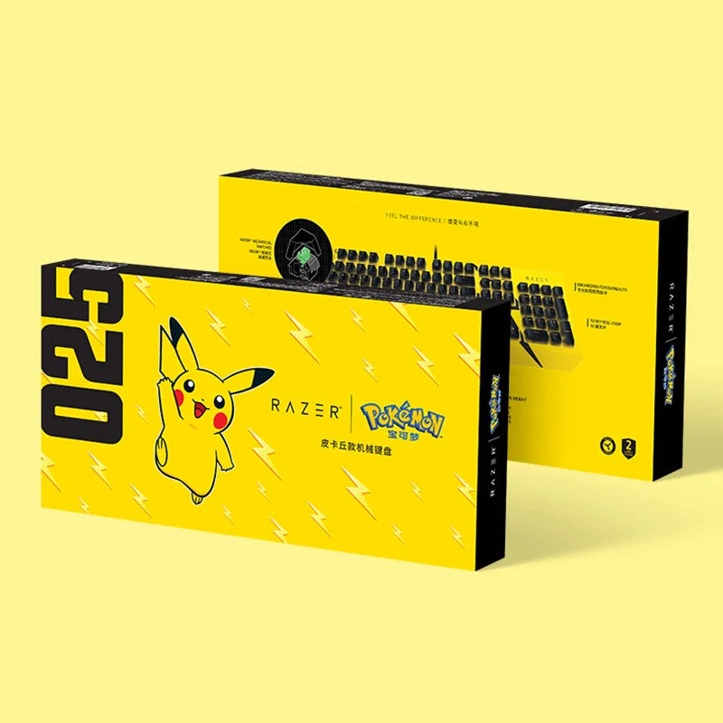 Razer Pokémon Pikachu Limited Edition 104-Key Wired Gaming Keyboard. - Tech genius & freaks