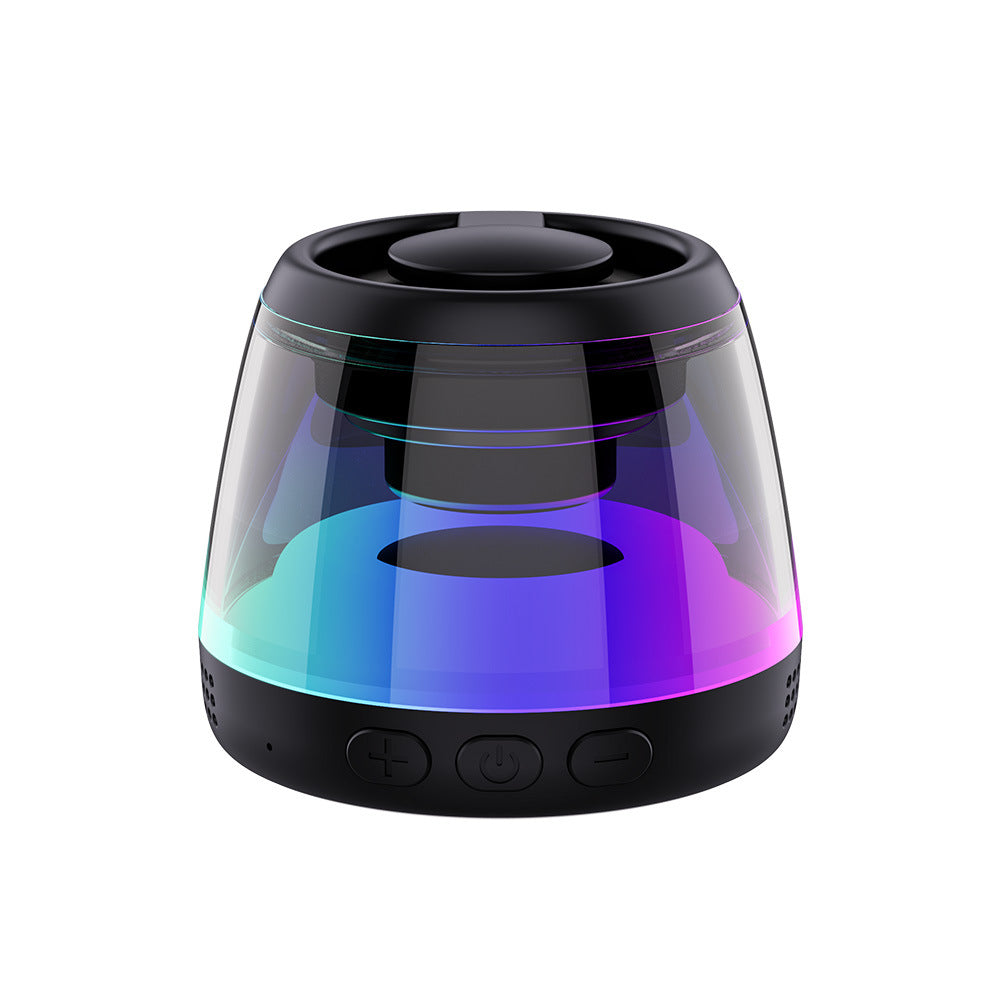 Magnetic Speaker Phone Holder Portable RGB Light Bluetooth Speaker Subwoofer Outdoor TWS Speaker - Tech genius & freaks