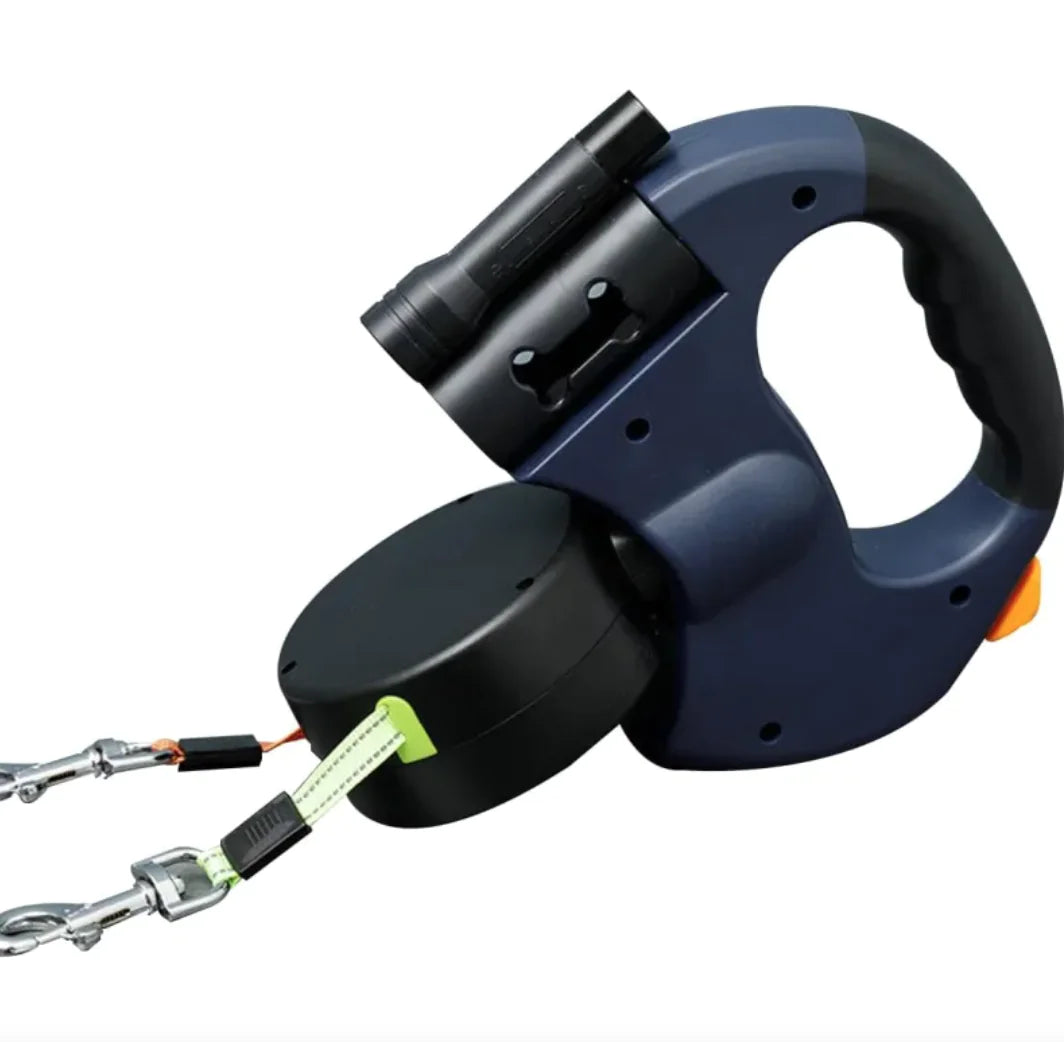 Twin Flex No-Tangle Dog Leash - Tech genius & freaks