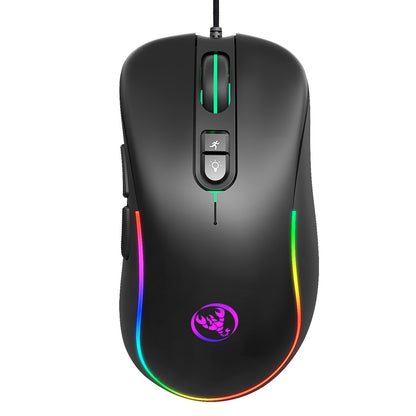 7D key gaming mouse, macro programmable RGB luminous gaming wired mouse - Tech genius & freaks