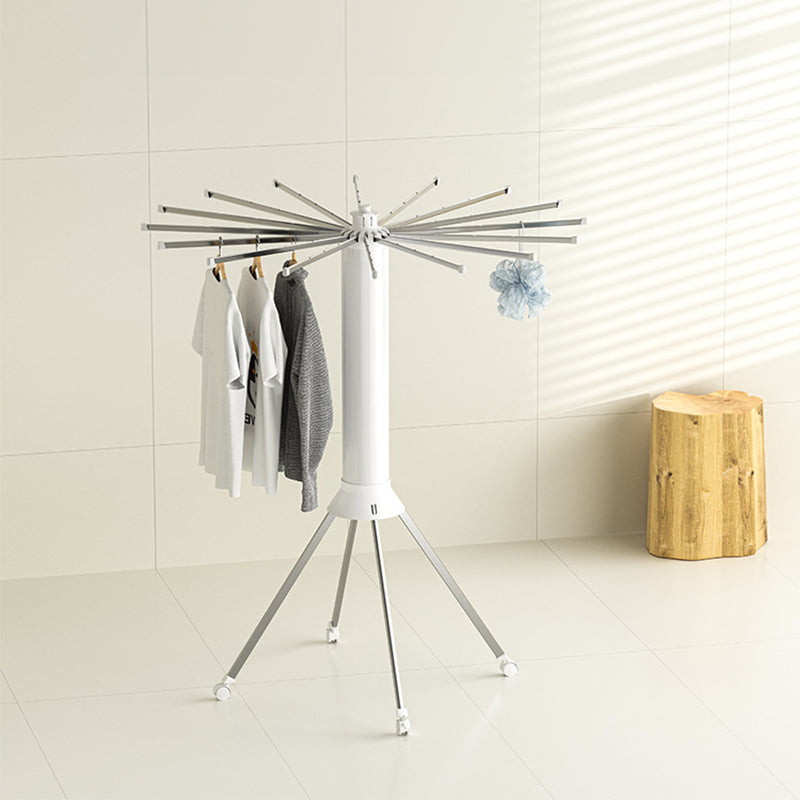 V2 Octopus Round Drybox 1, a portable single-tripod folding drying rack for up to 16 pieces (40kg) of laundry, round and foldabl - Tech genius & freaks