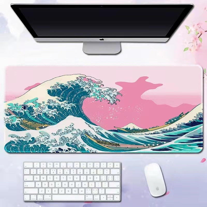 Wave mouse pad advertising game keyboard pad desk pad - Tech genius & freaks