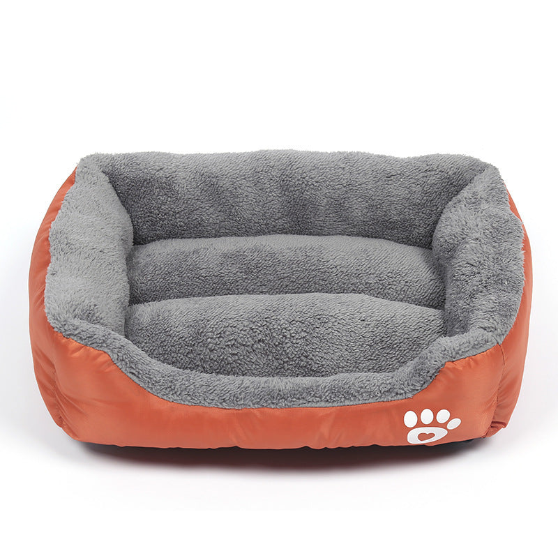 New, soft, and cozy fleece pet bed. Waterproof bottom. Suitable for small, medium & large pets. Keeps pets warm. - Tech genius & freaks