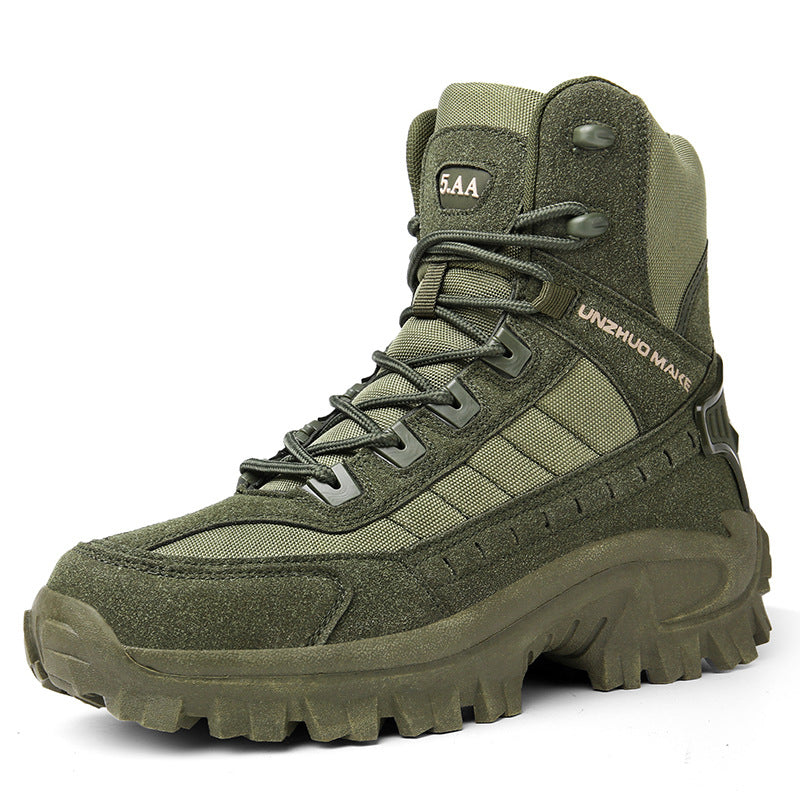 Military boots Russian battlefield boots wear-resistant training boots outdoor hiking and mountaineering shoes - Tech genius & freaks