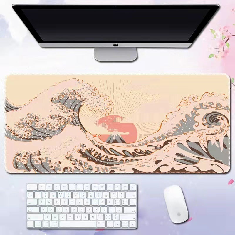 Wave mouse pad advertising game keyboard pad desk pad - Tech genius & freaks