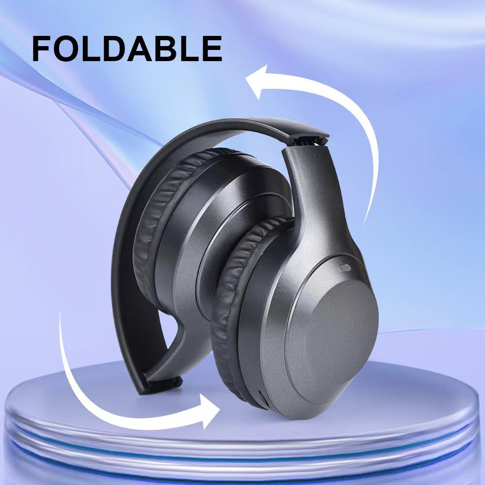 Head mounted wireless Bluetooth earphones for gaming, esports, 3D card insertion, foldable computer earphones, universal - Tech genius & freaks