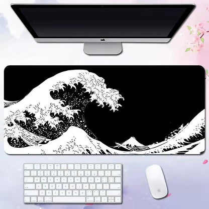 Wave mouse pad advertising game keyboard pad desk pad - Tech genius & freaks