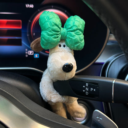 Car small ornaments cute head dog plush doll sentimental car interior decoration supplies - Tech genius & freaks