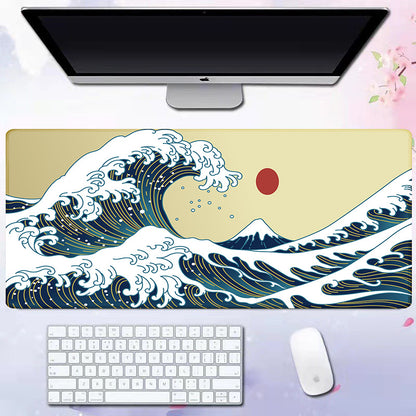 Wave mouse pad advertising game keyboard pad desk pad - Tech genius & freaks