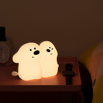 Sticky Dog Night Light Dog Night Light Dog Night Light Couple Gift Sleeping Cute Night Light - Tech genius & freaks