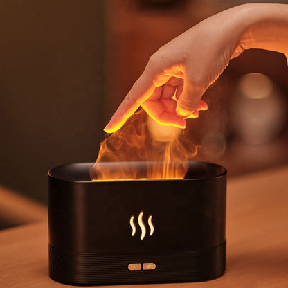 2022 Flame Humidifier & Diffuser – a sleek night light and air freshener in one. - Tech genius & freaks