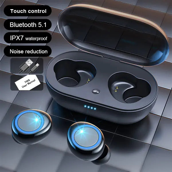 StreamTouch V5.1 Bluetooth Earbuds - Tech genius & freaks