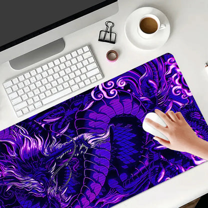 Mystic Dragon Plus-Size Anti-Slip Desk Mat - Tech genius & freaks