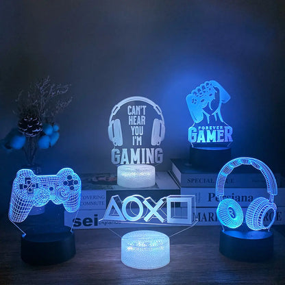 Gamer's 3D RGB Fantasy Lamp - Tech genius & freaks