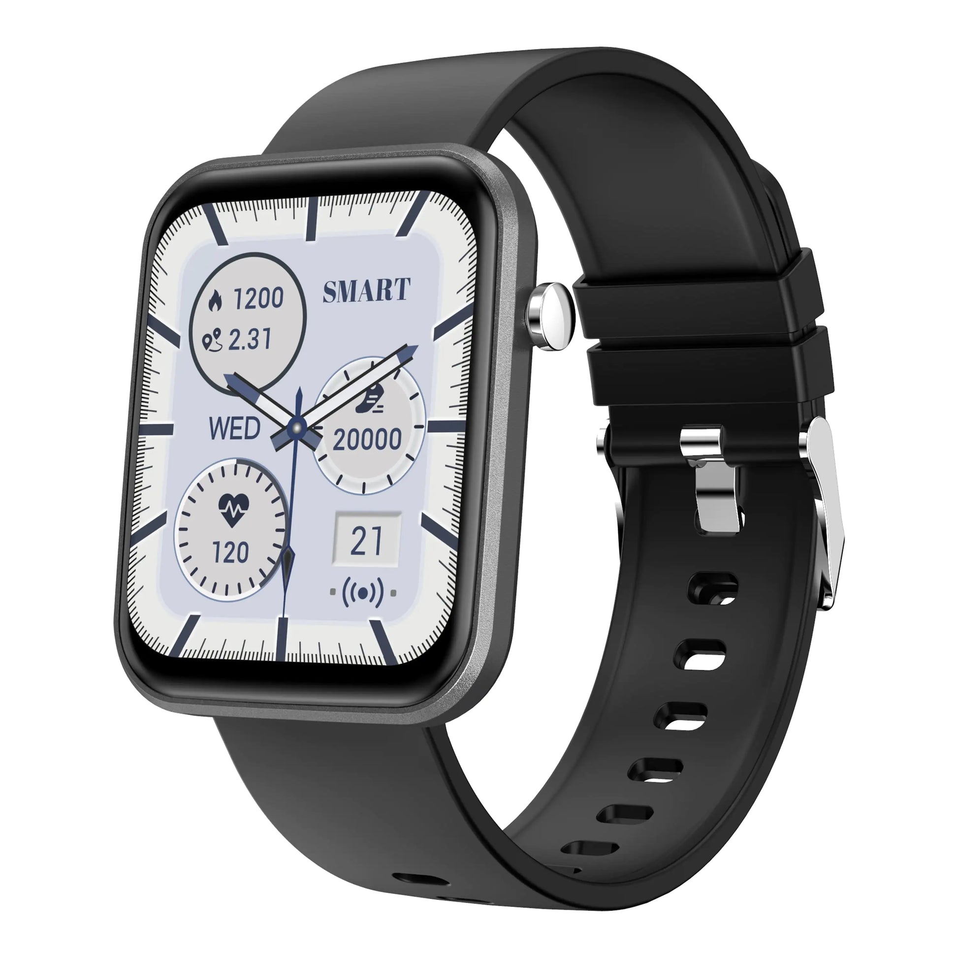 Advanced Smartwatch With Three Bands And Wellness + Activity Tracker - Tech genius & freaks