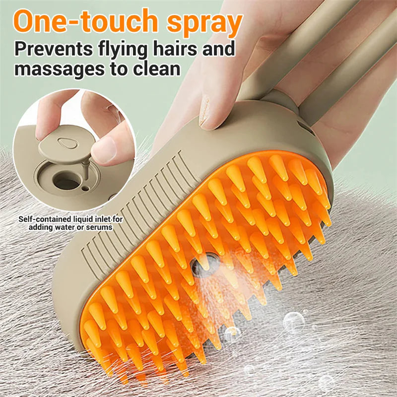 All-in-One Pet Spa Brush - Tech genius & freaks