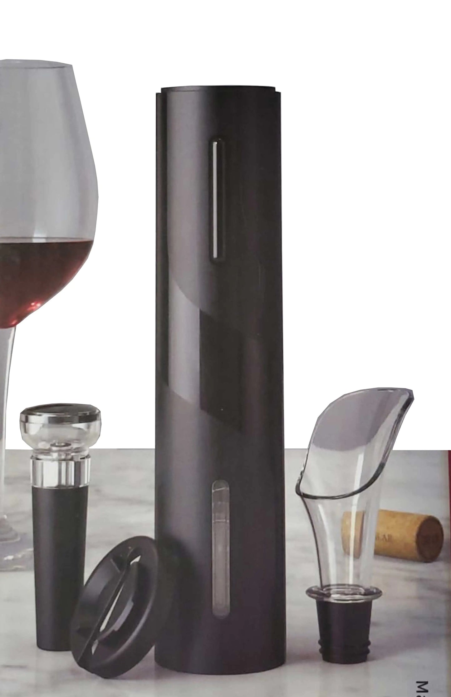 Sleek Auto Wine Opener & Preserver - Tech genius & freaks