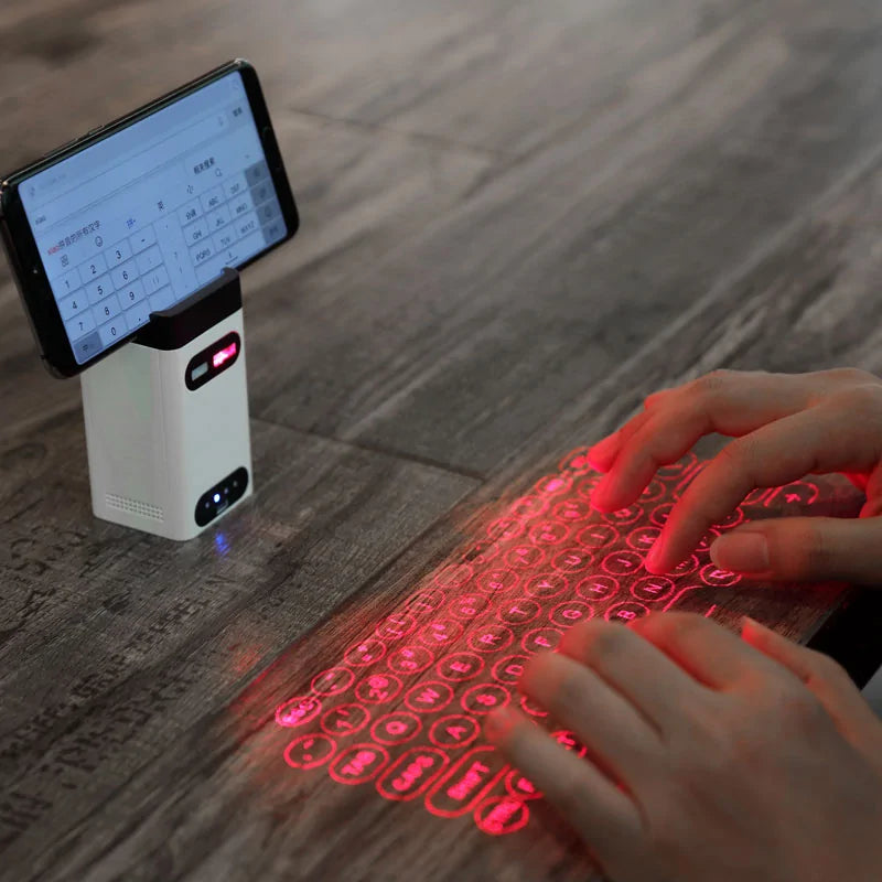 Laser Projection Keyboard - Tech genius & freaks