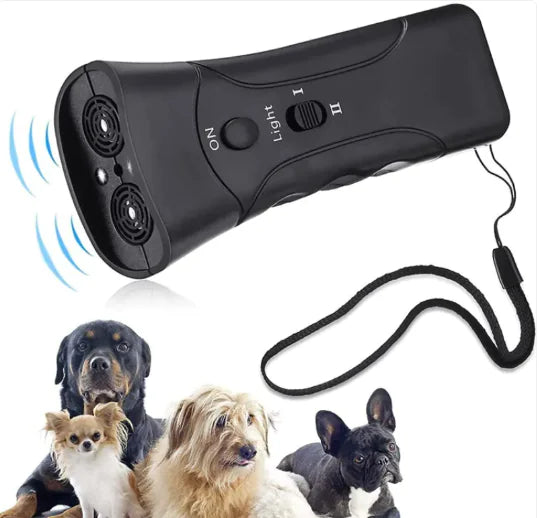 Portable Ultrasonic LED Dog Coach - Tech genius & freaks